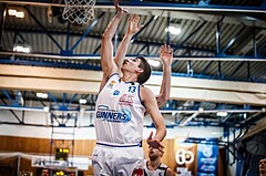 Basketball, ABL 2018/19, Grunddurchgang 25.Runde, Oberwart Gunners, Kapfenberg Bulls, Stefan Blazevic (13)