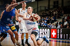Basketball, ABL 2018/19, Grunddurchgang 25.Runde, Oberwart Gunners, Kapfenberg Bulls, Sebastian Käferle (7)