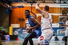 Basketball, ABL 2018/19, Grunddurchgang 25.Runde, Oberwart Gunners, Kapfenberg Bulls, Shipron Thaqi (7)