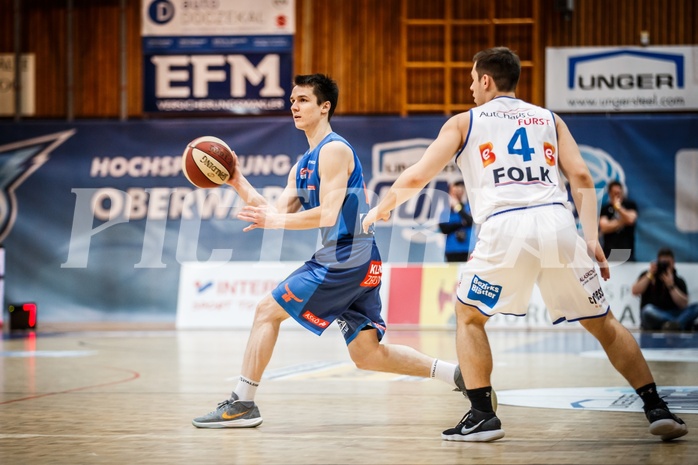 Basketball, ABL 2018/19, Grunddurchgang 25.Runde, Oberwart Gunners, Kapfenberg Bulls, Tobias Schrittwieser (14)
