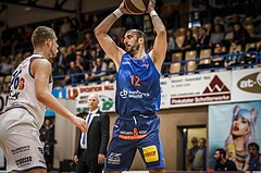 Basketball, ABL 2018/19, Grunddurchgang 25.Runde, Oberwart Gunners, Kapfenberg Bulls, David Samuels (12)