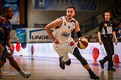 Basketball, ABL 2018/19, Grunddurchgang 25.Runde, Oberwart Gunners, Kapfenberg Bulls, Hayden Thomas Lescault (11)