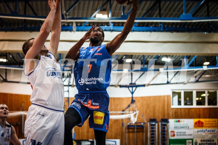 Basketball, ABL 2018/19, Grunddurchgang 25.Runde, Oberwart Gunners, Kapfenberg Bulls, Shipron Thaqi (7)