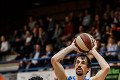 Basketball, ABL 2018/19, Grunddurchgang 25.Runde, Oberwart Gunners, Kapfenberg Bulls, Milan Stegnjaic (11)