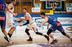 Basketball, ABL 2018/19, Grunddurchgang 25.Runde, Oberwart Gunners, Kapfenberg Bulls, Hayden Thomas Lescault (11)