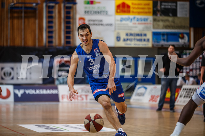 Basketball, bet-at-home Basketball Superliga 2020/21, Grunddurchgang 11. Runde, Oberwart Gunners, Vienna DC Timberwolves, Lukas Hofer (3)