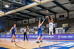 Basketball, bet-at-home Basketball Superliga 2020/21, Grunddurchgang, 11. Runde, Oberwart Gunners, Vienna D.C. Timberwolves, Lawrence Alexander (4)