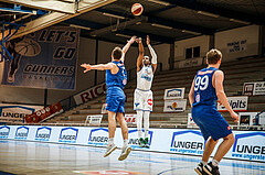 Basketball, bet-at-home Basketball Superliga 2020/21, Grunddurchgang, 11. Runde, Oberwart Gunners, Vienna D.C. Timberwolves, Nigel Pruitt (11)