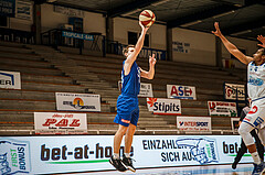 Basketball, bet-at-home Basketball Superliga 2020/21, Grunddurchgang, 11. Runde, Oberwart Gunners, Vienna D.C. Timberwolves, Jonas John (99)