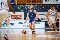 Basketball, bet-at-home Basketball Superliga 2020/21, Grunddurchgang 11. Runde, Oberwart Gunners, Vienna DC Timberwolves, Jakob Szkutta (10)