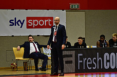 Basketball Superliga 2020/21, Grunddurchgang 11.Runde Flyers Wels vs. Kapfenberg Bulls, Sebastian Waser (Head Coach),

