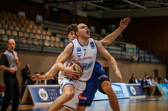 Basketball, bet-at-home Basketball Superliga 2020/21, Grunddurchgang 11. Runde, Oberwart Gunners, Vienna DC Timberwolves, Sebastian Käferle (7)