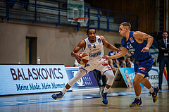 Basketball, bet-at-home Basketball Superliga 2020/21, Grunddurchgang 11. Runde, Oberwart Gunners, Vienna DC Timberwolves, Laurence Alexander (4)