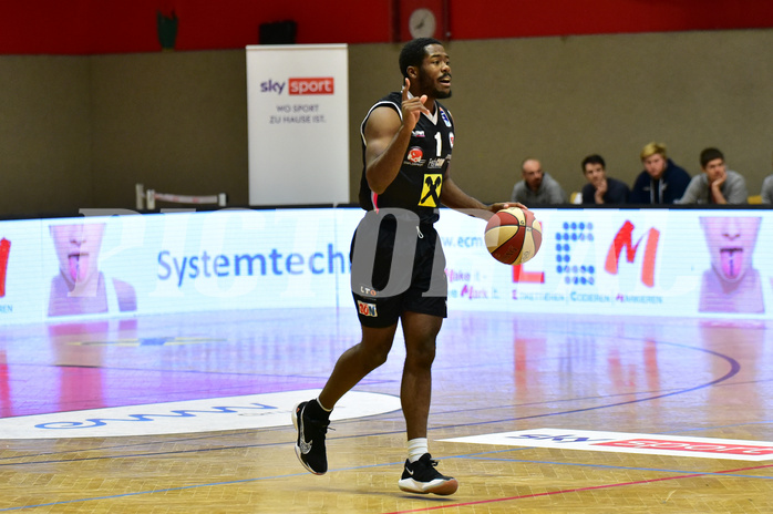 Basketball Superliga 2020/21, Grunddurchgang 11.Runde Flyers Wels vs. Kapfenberg Bulls, Austen Awosika (1),

