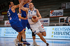 Basketball, bet-at-home Basketball Superliga 2020/21, Grunddurchgang 11. Runde, Oberwart Gunners, Vienna DC Timberwolves, Sebastian Käferle (7)