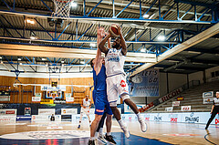 Basketball, bet-at-home Basketball Superliga 2020/21, Grunddurchgang, 11. Runde, Oberwart Gunners, Vienna D.C. Timberwolves, Quincy Diggs (13)