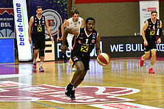 Basketball Superliga 2020/21, Grunddurchgang 11.Runde Flyers Wels vs. Kapfenberg Bulls, Austen Awosika (1),

