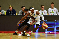 Basketball Superliga 2020/21, Grunddurchgang 11.Runde Flyers Wels vs. Kapfenberg Bulls,  Eric McClellan (8), Jarvis Ray (22),
