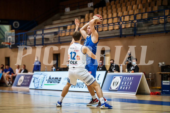 Basketball, bet-at-home Basketball Superliga 2020/21, Grunddurchgang 11. Runde, Oberwart Gunners, Vienna DC Timberwolves, Jakob Szkutta (10)