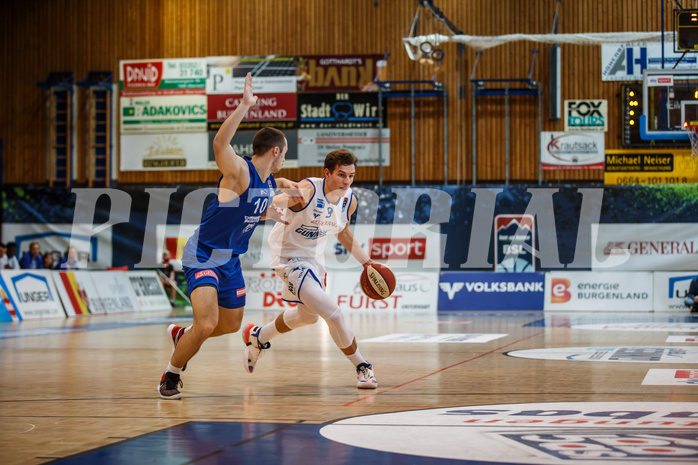 Basketball, bet-at-home Basketball Superliga 2020/21, Grunddurchgang 11. Runde, Oberwart Gunners, Vienna DC Timberwolves, Edi Patekar (9)