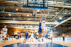 Basketball, bet-at-home Basketball Superliga 2020/21, Grunddurchgang, 11. Runde, Oberwart Gunners, Vienna D.C. Timberwolves, Ignas Fiodorovas (5)