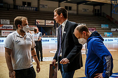 Basketball, bet-at-home Basketball Superliga 2020/21, Grunddurchgang, 11. Runde, Oberwart Gunners, Vienna D.C. Timberwolves, Hubert Schmidt (Headcoach)