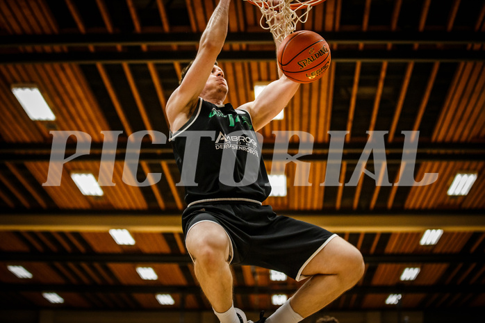 Basketball, Basketball Zweite Liga 2021/22, Grunddurchgang 1. Runde, Mattersburg Rocks, Deutsch Wagram Alligators, Branislav Balvan (14)