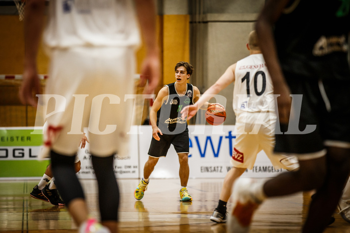 Basketball, Basketball Zweite Liga 2021/22, Grunddurchgang 1. Runde, Mattersburg Rocks, Deutsch Wagram Alligators, Simon Marek (11)