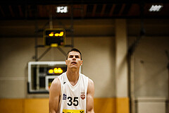 Basketball, Basketball Zweite Liga 2021/22, Grunddurchgang 1. Runde, Mattersburg Rocks, Deutsch Wagram Alligators, Ivan BEGIC (35)