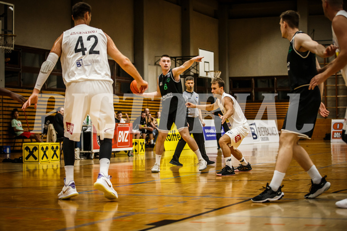 Basketball, Basketball Zweite Liga 2021/22, Grunddurchgang 1. Runde, Mattersburg Rocks, Deutsch Wagram Alligators, Nikhil Sacher (8)