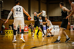 Basketball, Basketball Zweite Liga 2021/22, Grunddurchgang 1. Runde, Mattersburg Rocks, Deutsch Wagram Alligators, Nikhil Sacher (8)