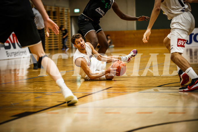 Basketball, Basketball Zweite Liga 2021/22, Grunddurchgang 1. Runde, Mattersburg Rocks, Deutsch Wagram Alligators, Jan NICOLI (6)