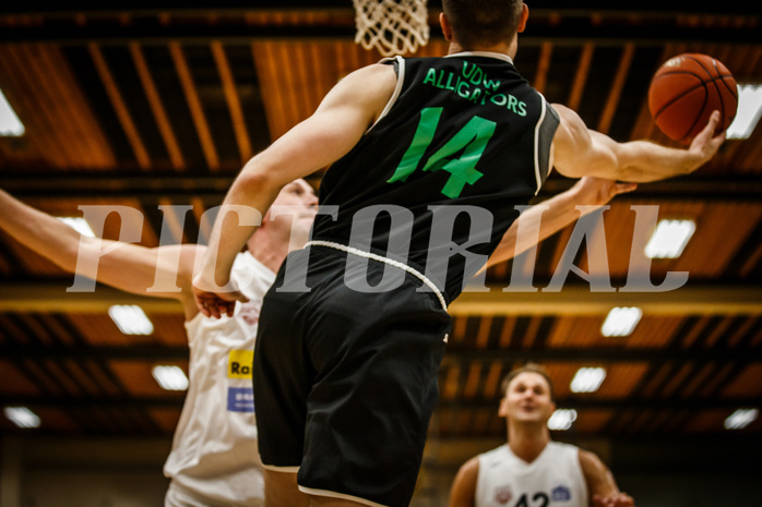 Basketball, Basketball Zweite Liga 2021/22, Grunddurchgang 1. Runde, Mattersburg Rocks, Deutsch Wagram Alligators, Branislav Balvan (14)
