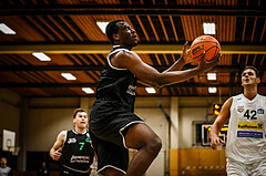 Basketball, Basketball Zweite Liga 2021/22, Grunddurchgang 1. Runde, Mattersburg Rocks, Deutsch Wagram Alligators, Kingsley Fobi (9)