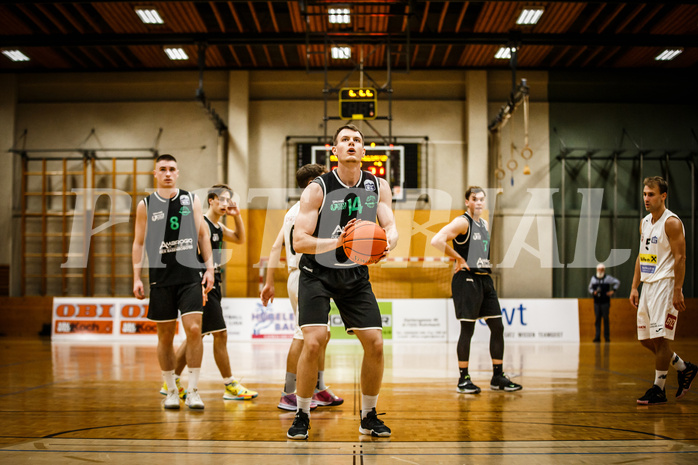 Basketball, Basketball Zweite Liga 2021/22, Grunddurchgang 1. Runde, Mattersburg Rocks, Deutsch Wagram Alligators, Branislav Balvan (14)