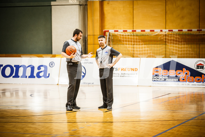 Basketball, Basketball Zweite Liga 2021/22, Grunddurchgang 1. Runde, Mattersburg Rocks, Deutsch Wagram Alligators, Referees