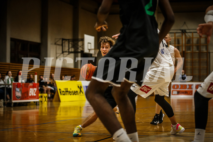 Basketball, Basketball Zweite Liga 2021/22, Grunddurchgang 1. Runde, Mattersburg Rocks, Deutsch Wagram Alligators, Simon Marek (11)