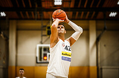 Basketball, Basketball Zweite Liga 2021/22, Grunddurchgang 1. Runde, Mattersburg Rocks, Deutsch Wagram Alligators, Fuad MEMCIC (42)