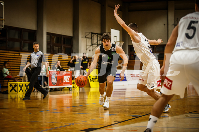 Basketball, Basketball Zweite Liga 2021/22, Grunddurchgang 1. Runde, Mattersburg Rocks, Deutsch Wagram Alligators, Daniel Schuch (6)