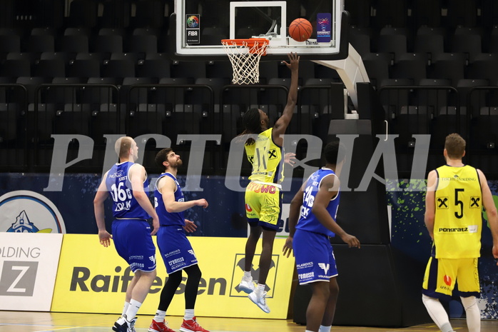 Basketball Superliga 2021/22, 3.Plazierungsrunde, UBSC Raiffeisen Graz vs. Unger Steel Gunners Oberwart 