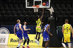 Basketball Superliga 2021/22, 3.Plazierungsrunde, UBSC Raiffeisen Graz vs. Unger Steel Gunners Oberwart 
