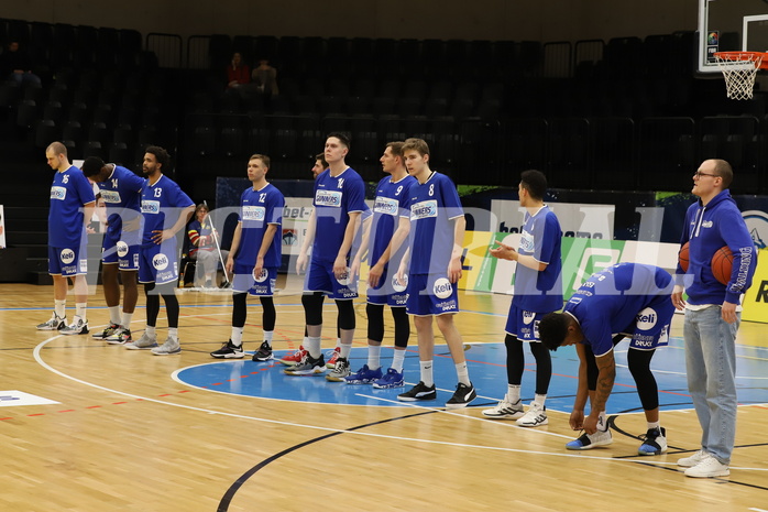 Basketball Superliga 2021/22, 3.Plazierungsrunde, UBSC Raiffeisen Graz vs. Unger Steel Gunners Oberwart 