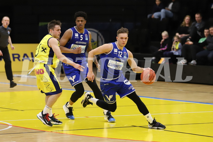 Basketball Superliga 2021/22, 3.Plazierungsrunde, UBSC Raiffeisen Graz vs. Unger Steel Gunners Oberwart 