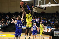Basketball Superliga 2021/22, 3.Plazierungsrunde, UBSC Raiffeisen Graz vs. Unger Steel Gunners Oberwart 
