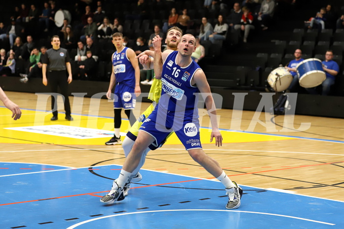 Basketball Superliga 2021/22, 3.Plazierungsrunde, UBSC Raiffeisen Graz vs. Unger Steel Gunners Oberwart 