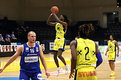 Basketball Superliga 2021/22, 3.Plazierungsrunde, UBSC Raiffeisen Graz vs. Unger Steel Gunners Oberwart 