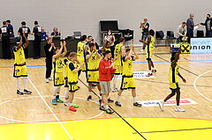 Basketball Superliga 2021/22, 3.Plazierungsrunde, UBSC Raiffeisen Graz vs. Unger Steel Gunners Oberwart 