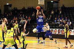 Basketball Superliga 2021/22, 3.Plazierungsrunde, UBSC Raiffeisen Graz vs. Unger Steel Gunners Oberwart 