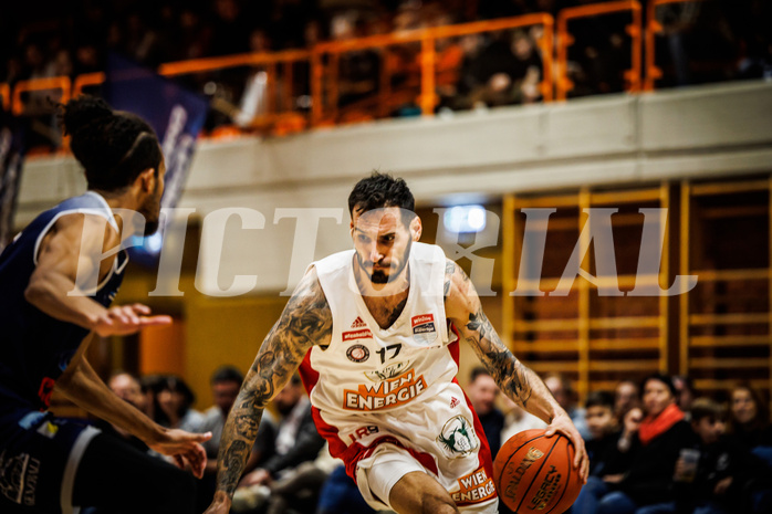 Basketball, win2day Basketball Superliga 2022/23, Grunddurchgang Runde 15, BBC Nord Dragonz, BC Vienna, 