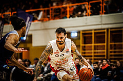 Basketball, win2day Basketball Superliga 2022/23, Grunddurchgang Runde 15, BBC Nord Dragonz, BC Vienna, 